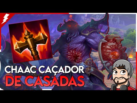 CHAAC SOLO, CHAAC CAÇADOR DE CASADAS - ⚡ Smite BR Master Ranked Conquista