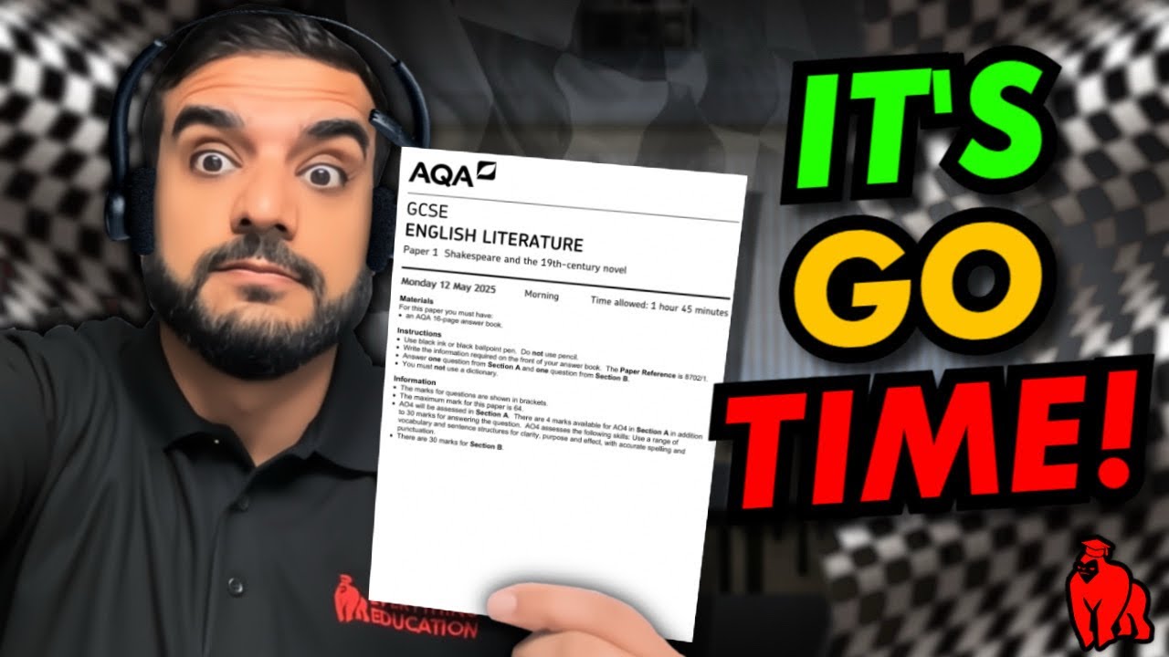 Final Tips For English Literature Paper 1