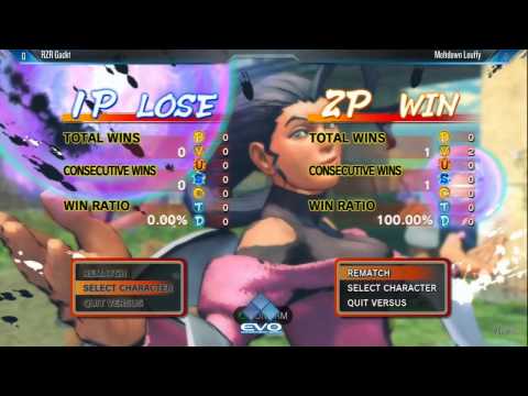 USF4 EVO 2014: Losers Quarterfinal - Meldown Louffy vs. RZR Gackt