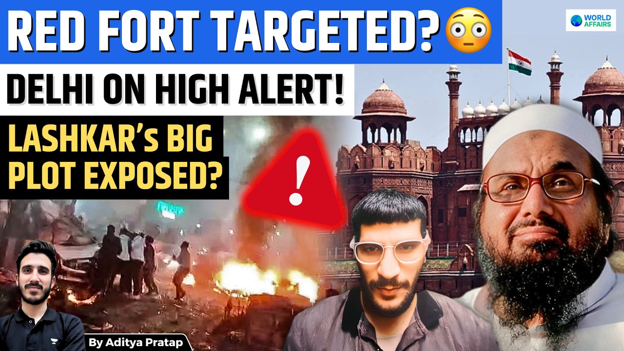 Delhi Terror Alert: Red Fort Under Terror Threat? Lashkar-e-Taiba Plot EXPOSED |