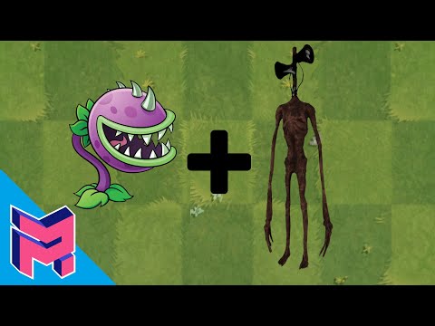 Plants vs Zombies Fusion Hack Animation ( Chomper + Siren Head )