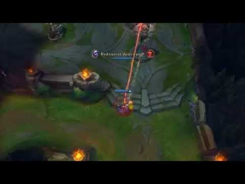 Tristana 775 Attack Range at Level 30 URF