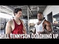 COACHING WILL TENNYSON THROUGH A BACK WORK OUT