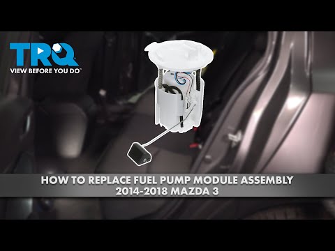 How to Replace Fuel Pump Module Assembly 2014-2018 Mazda 3