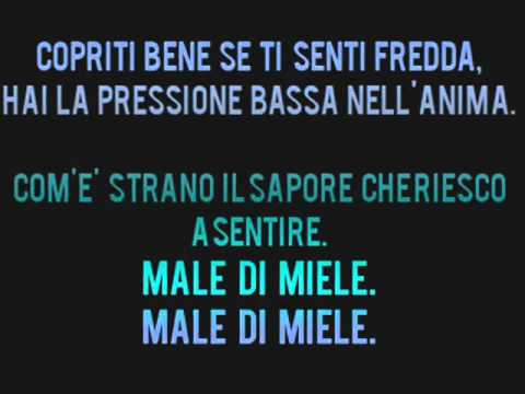 Male di Miele - Afterhours + Testo