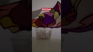 Feeding my dragon puppets but the share a brain cell🤦‍♀️￼#dragonpuppets #paperdragon