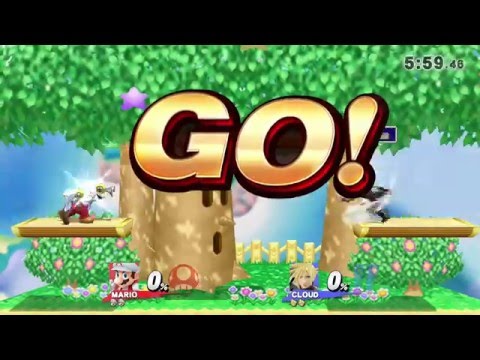 Laf. Sm4sh Charity Tourney 2 - Bryce T. (Mario) vs. Zie H. (Cloud)