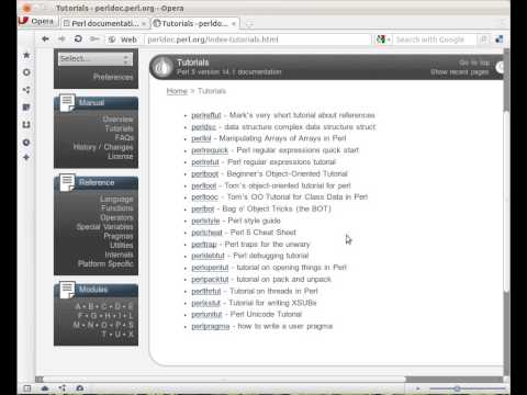 Beginner Perl Maven tutorial 1.7: Documentation