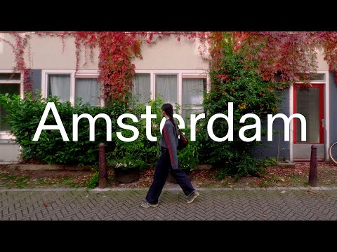 5 Days in Amsterdam | Cafe, Museums, Bookshops & Design Exhibition | Vlog
