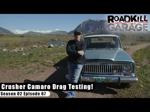 Crusher Camaro Drag Testing! - Roadkill Garage S02E07 - Reality Car TV Show