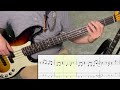 Straight Tequila Night - John Anderson | Bass Guitar Cover (Play Along Tabs)