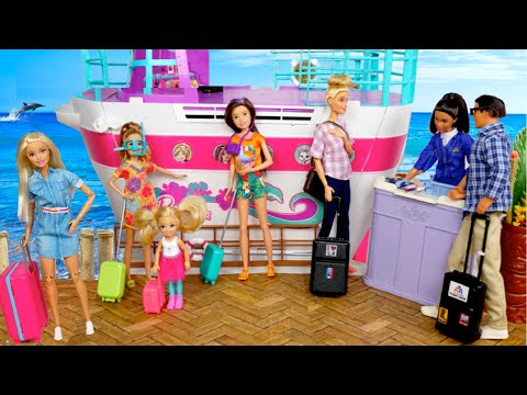 Barbie Family Cruise Summer Vacation - Chelsea's Birthday Story