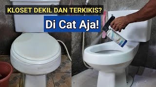 Kloset buluk jadi seperti baru dengan cat ini!