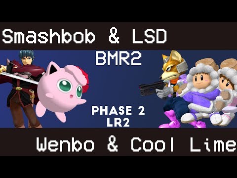 BMR2 Doubles - Smashbob & LSD vs Wenbobular & Cool Lime - Phase 2 LR2