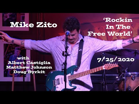 Mike Zito (with Albert Castiglia) - Rockin' In The Free World   2020-07-25 late show