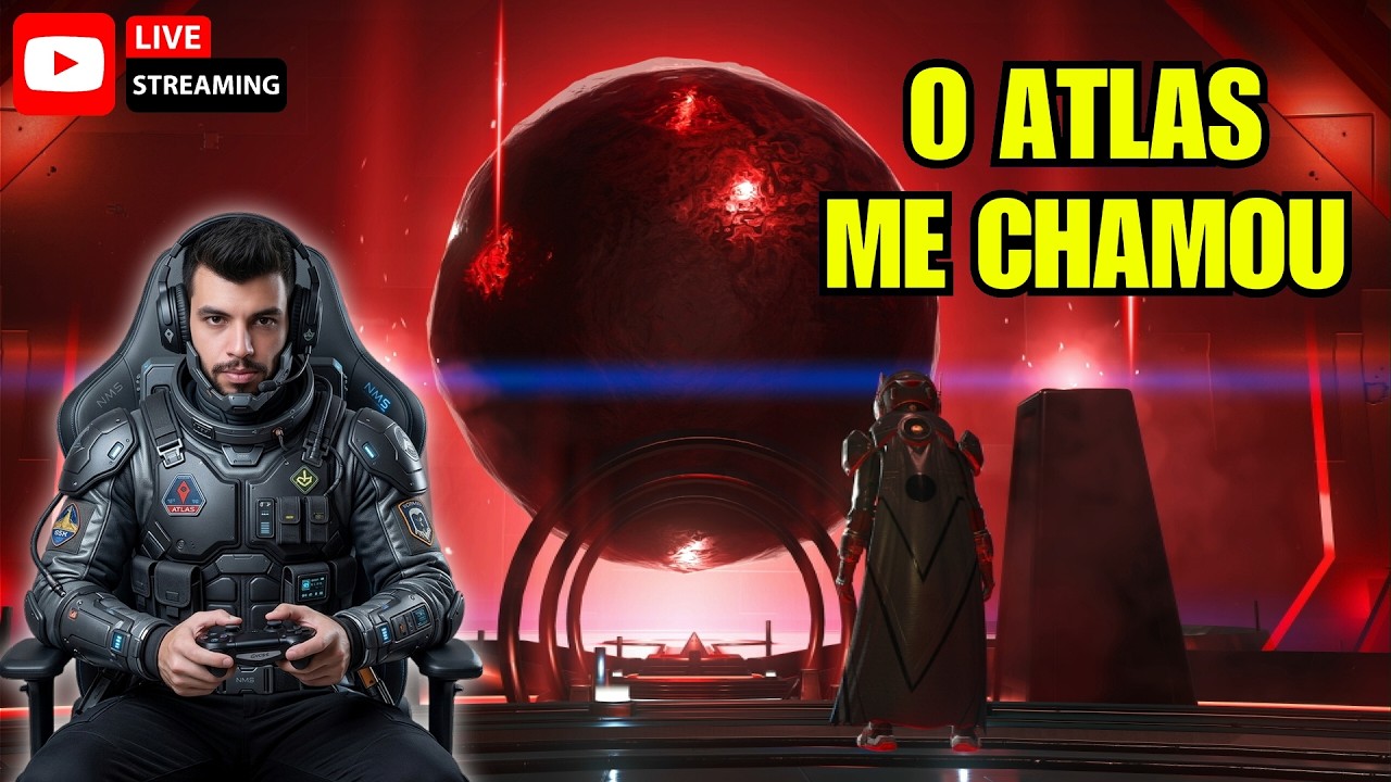 REVELANDO A VERDADE! O Caminho do Atlas em No Man's Sky (Ao Vivo) 🌌