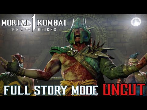 UNCUT Mortal Kombat 1 Khaos Reigns Full Story Mode Movie (All Cutscenes & True Endings)