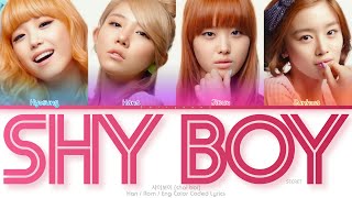 Secret (시크릿) 샤이보이 (Shy Boy) Color Coded Lyrics (Han/Rom/Eng)