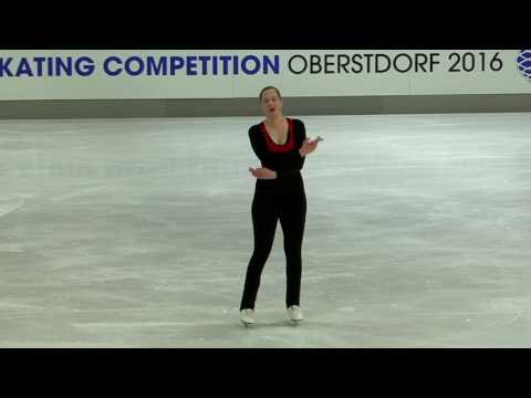 Nathalie Winogradow-Masters Elite Women II Freeskate-2016 Oberstdorf