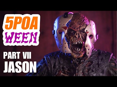 NECA Friday the 13th Part VII A New Blood Ultimate Jason Voorhees - 5POAWEEN Action Figure Review