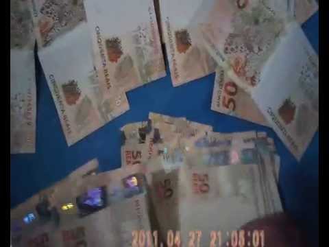 Contando   DINHEIRO   ( 50 Milhões de Reais )
