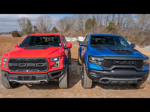Ford Raptor vs Ram TRX! [Full 4K Comparison]