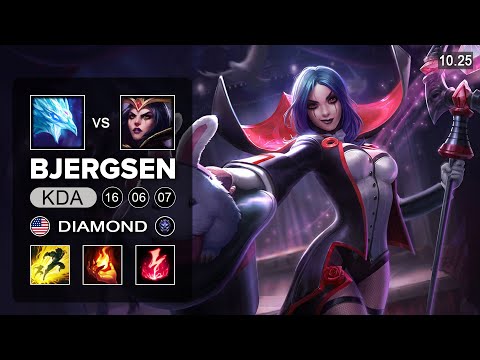 Bjergsen Leblanc Mid vs Anivia - NA Diamond Patch 10 25