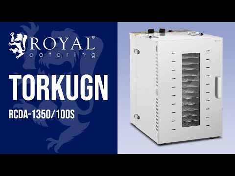 video - Torkugn - 1500 W - 16 hyllor - Royal Catering