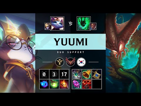 Yuumi Support vs Thresh - KR Grandmaster Patch 25.09