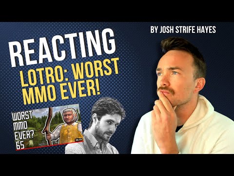 My REACTION to LOTRO: Worst MMO Ever...