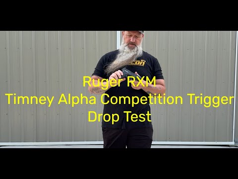 Ruger RXM - Timney Alpha Comp Trigger - Drop Test
