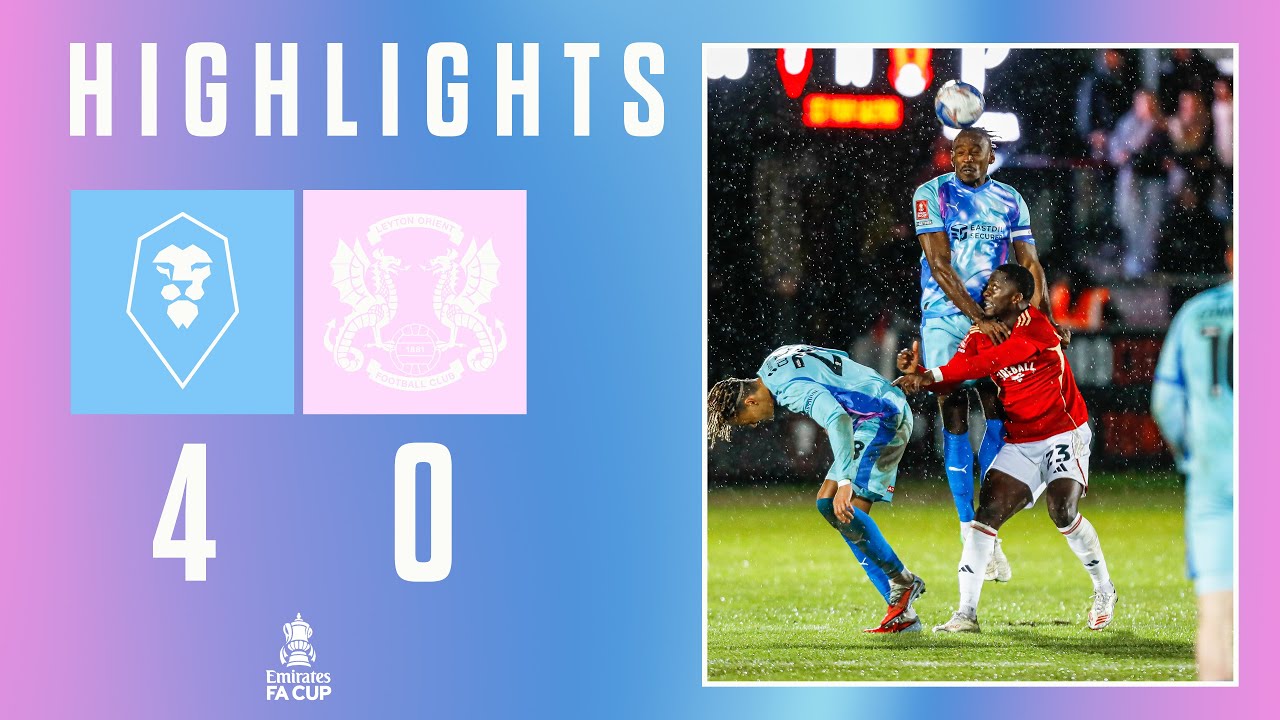 Salford vs Leyton Orient Goals and Key Highlights