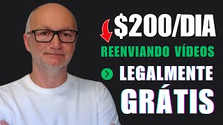 Como Fazer $900/DIA Copiando e Colando Vídeos Legalmente e Sem Gastar Nada