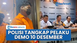 3 Pria Ditangkap Polisi Diduga Rencanakan Kerusuhan Demo 10 Desember Polisi Amankan 6 Bom Molotov