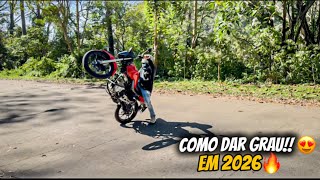COMO DAR GRAU DE MOTO PASSO A PASSO EM 2026 🙅🏻‍♂️🔥