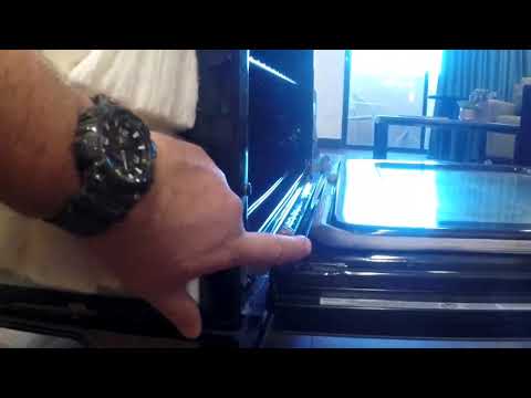 General Electric oven door removal and installation