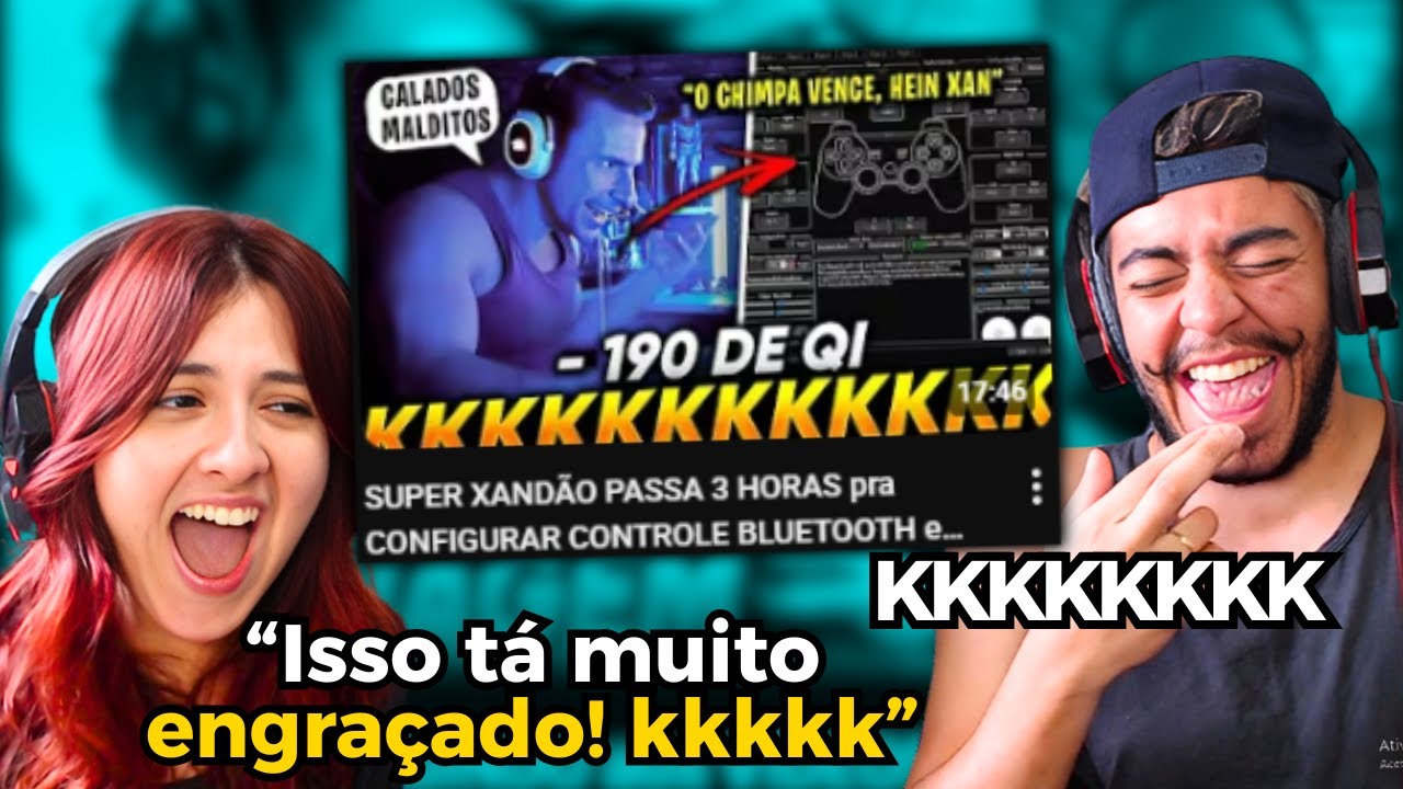 SUPER XANDÃO PASSA 3 HORAS pra CONFIGURAR CONTROLE e É ATORMENTADO pelo CHAT | REACT