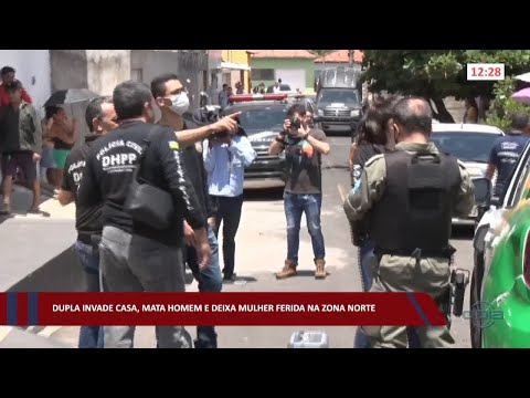 Dupla invade casa, mata homem e deixa mulher ferida na zona norte 18 10 2022