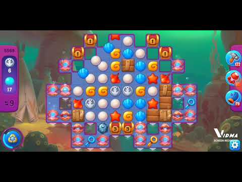 Fishdom. 5569 super hard level no boosters and diamonds