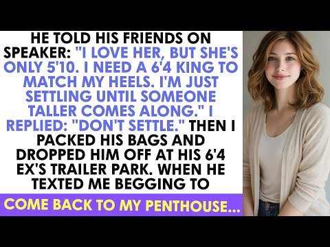 He Told His Friends On Speaker: "I Love Her, But She's Only 5'10. I Need A 6'4 King...