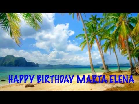 MartaElena   Beaches Playas - Happy Birthday
