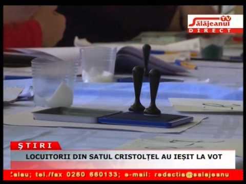 LOCUITORII DIN SATUL CRISTOLTEL AU IESIT LA VOT