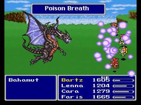 Stoveplay: Final Fantasy V (SNES) Part 42: Acquiring Bahamut