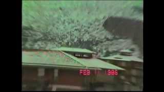 preview picture of video 'Neve a Fondi, 11 Febbraio 1986, Via Arnale Rosso.'