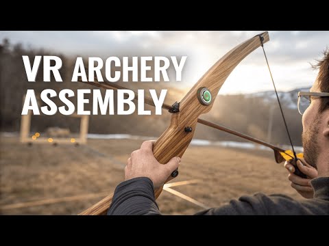 Full-Body VR Bow & Arrow Assembly in Unity C# | Realistic Archery Demo – video thumbnail