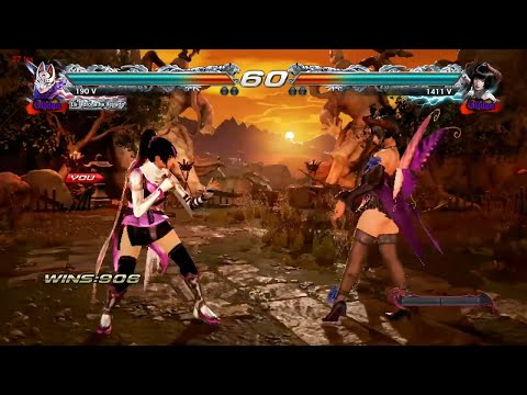 671_6 Kunimitsu vs Eliza - Tekken 7 ( Uchiha x24 ) sin Grafica