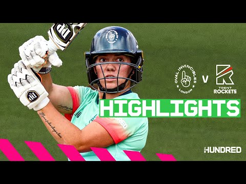 De Klerk & Lee Hit Fifties! | Highlights - Oval Invincibles v Trent Rockets | The Hundred 2023