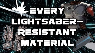 Every Lightsaber-Resistant Material in Star Wars Legends