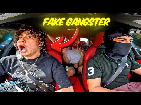 License Humbles a Fake Gangster 