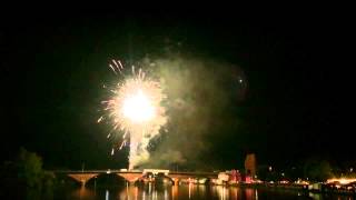 preview picture of video 'Fireworks Michaelismesse Miltenberg 2014'